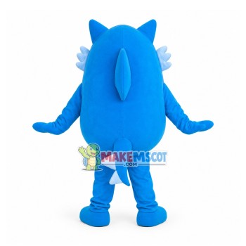 Blue Groundhog Adult Mascot Costume Blue Groundhog Adult Mascot Costume