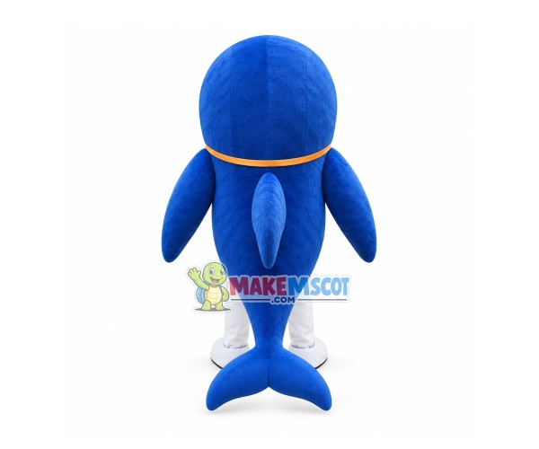 Aquarium Dolphin Mascot Costume