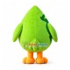Green Cartoon Goose Nae Mascot Costume Green Cartoon Goose Nae Mascot Costume