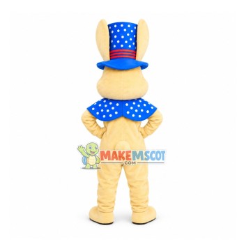 The Mysterious Magician Rabbit Mascot Costume The Mysterious Magician Rabbit Mascot Costume