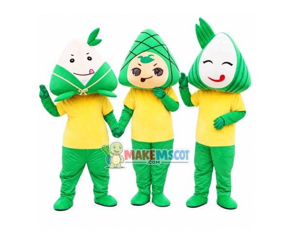 Traditional Chinese Rice-pudding For Festival Mascot Costume