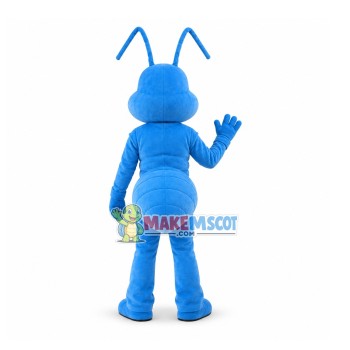 Walking Blue Ant Mascot Costume