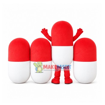 Regret Medicine Capsule Mascot Costume Regret Medicine Capsule Mascot Costume