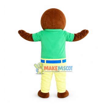 Slow Three-toed Sloth Cartoon Mascot Costume Slow Three-toed Sloth Cartoon Mascot Costume