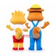 Squirrel Couple On Vacation Mascot Costume Squirrel Couple On Vacation Mascot Costume
