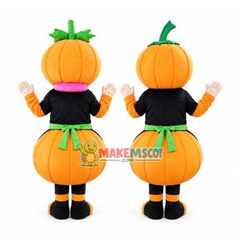 Halloween Pumpkin Doll Mascot Costume Halloween Pumpkin Doll Mascot Costume