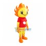 Volunteer Flame Baby Mascot Costume