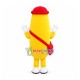 Banana With Messenger Bag Cartoon Mascot Costume Banana With Messenger Bag Cartoon Mascot Costume