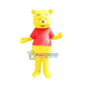 Winnie The Pooh Cartoon Mascot Costume Winnie The Pooh Cartoon Mascot Costume