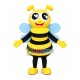Bright Cartoon Bee Mascot Costume Bright Cartoon Bee Mascot Costume