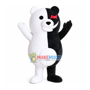 Terrible Monokuma Cartoon Mascot Costume
