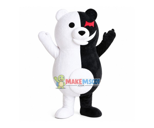 Terrible Monokuma Cartoon Mascot Costume