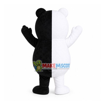 Terrible Monokuma Cartoon Mascot Costume Terrible Monokuma Cartoon Mascot Costume