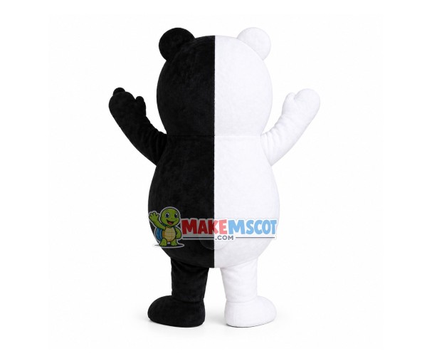 Terrible Monokuma Cartoon Mascot Costume Terrible Monokuma Cartoon Mascot Costume