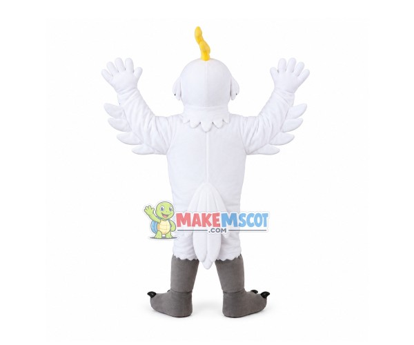 Cheer White Bird Mascot Adult Costume Cheer White Bird Mascot Adult Costume