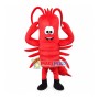 Lively Red Cartoon Lobster Mascot Costume