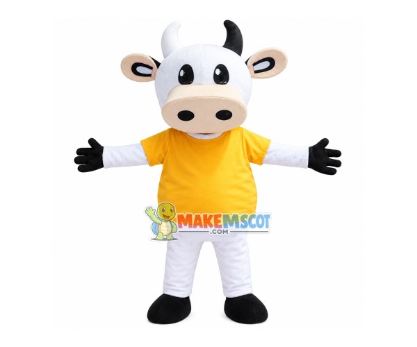 Farm Cow Mascot Costume