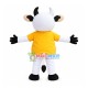 Farm Cow Mascot Costume Farm Cow Mascot Costume