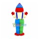 Laughable Red Hair Clown Mascot Costume Laughable Red Hair Clown Mascot Costume