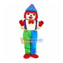 Laughable Red Hair Clown Mascot Costume