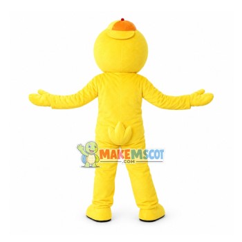 Yellow All Over Platypus Mascot Costume Yellow All Over Platypus Mascot Costume
