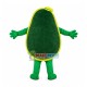 Cut Avocado Cartoon Mascot Costume Cut Avocado Cartoon Mascot Costume