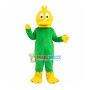 Dull Green Platypus Mascot Costume