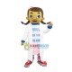 Little Doctor Muffin Mascot Costume Little Doctor Muffin Mascot Costume
