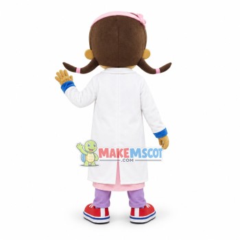 Little Doctor Muffin Mascot Costume Little Doctor Muffin Mascot Costume