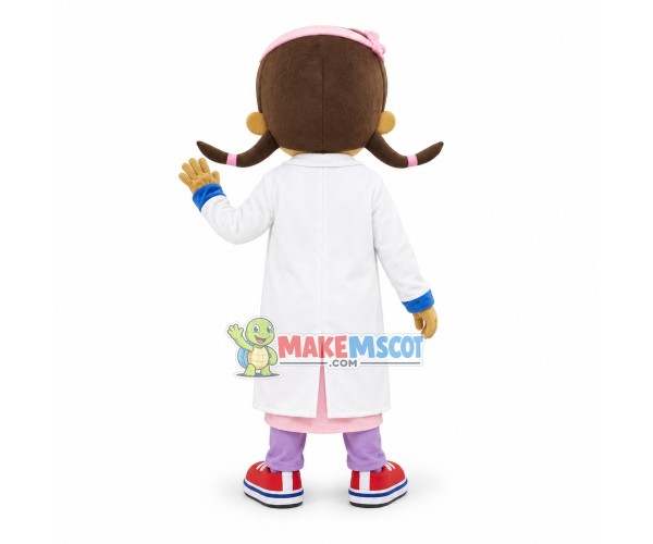 Little Doctor Muffin Mascot Costume Little Doctor Muffin Mascot Costume