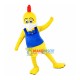 Lifesome Chicken With Vest Mascot Costume Lifesome Chicken With Vest Mascot Costume