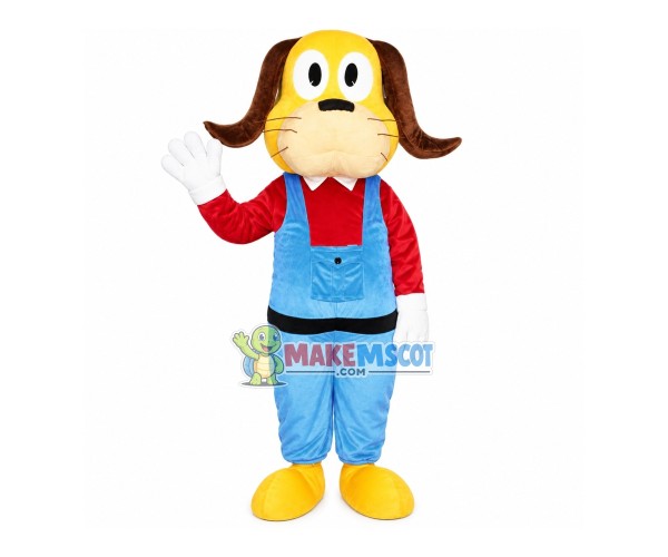 Nice Yellow Dog Mascot Costume Outfit Nice Yellow Dog Mascot Costume Outfit