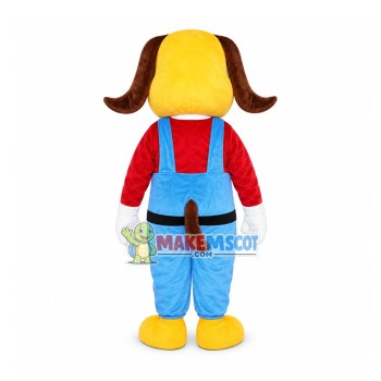Nice Yellow Dog Mascot Costume Outfit Nice Yellow Dog Mascot Costume Outfit