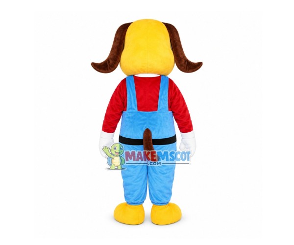 Nice Yellow Dog Mascot Costume Outfit Nice Yellow Dog Mascot Costume Outfit