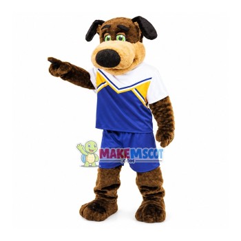 Command Dog Mascot Adult Costume Command Dog Mascot Adult Costume