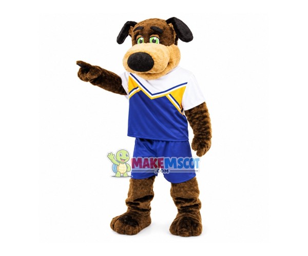 Command Dog Mascot Adult Costume Command Dog Mascot Adult Costume