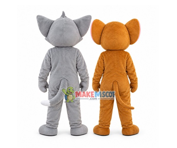 Tom And Jerry Cartoon Mascot Costume Tom And Jerry Cartoon Mascot Costume