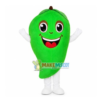 Green Mansion Cartoon Mascot Costume Green Mansion Cartoon Mascot Costume
