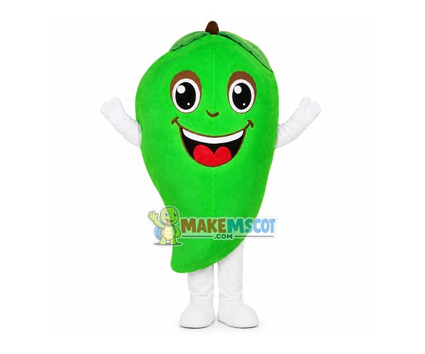 Green Mansion Cartoon Mascot Costume Green Mansion Cartoon Mascot Costume