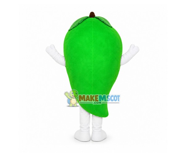 Green Mansion Cartoon Mascot Costume Green Mansion Cartoon Mascot Costume