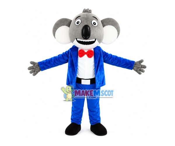 Big Boss Koala Adult Mascot Costume