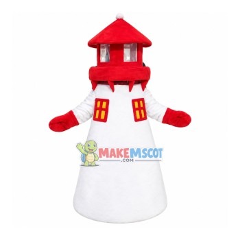 Tower With Windows Mascot Costume Tower With Windows Mascot Costume