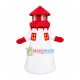 Tower With Windows Mascot Costume Tower With Windows Mascot Costume