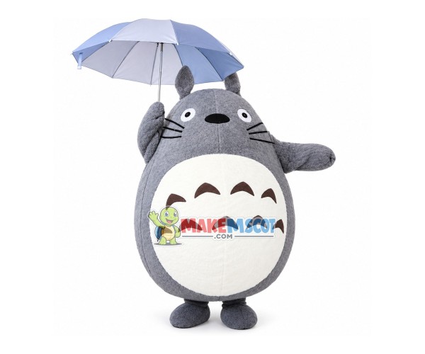 Chinchilla With Umbrella Mascot Costume Chinchilla With Umbrella Mascot Costume
