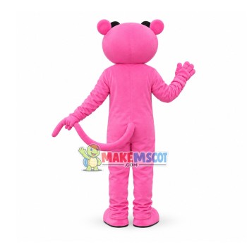 The Naive Pink Panther Mascot Costume