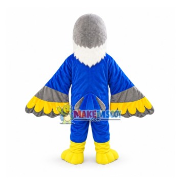 Depressed Blue Bird Mascot Costume Depressed Blue Bird Mascot Costume