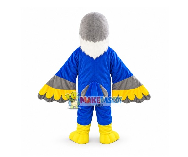 Depressed Blue Bird Mascot Costume Depressed Blue Bird Mascot Costume