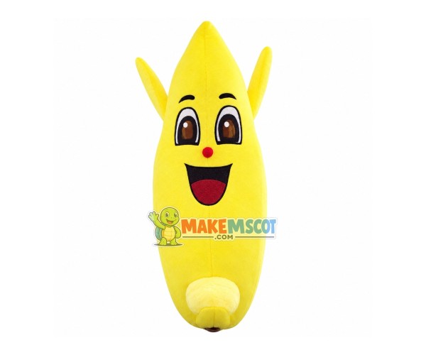 Big Eyes Cartoon Banana Mascot Costume
