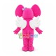 Single-winged Pink Elephant Mascot Costume Single-winged Pink Elephant Mascot Costume