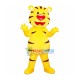 Ecstatic Red Nose Tiger Mascot Costume Ecstatic Red Nose Tiger Mascot Costume